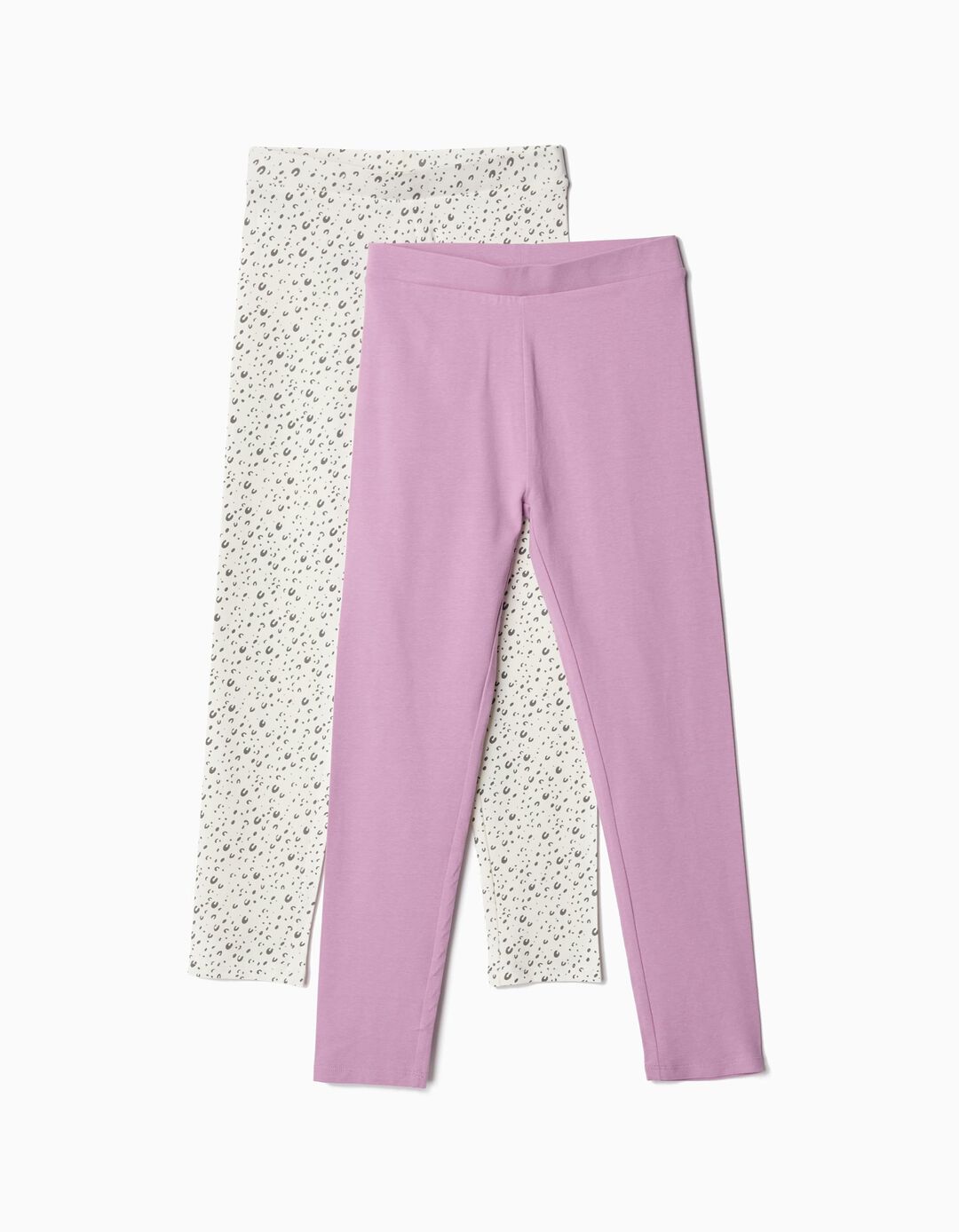 Pack 2 pares de Leggings, Menina, Multicor