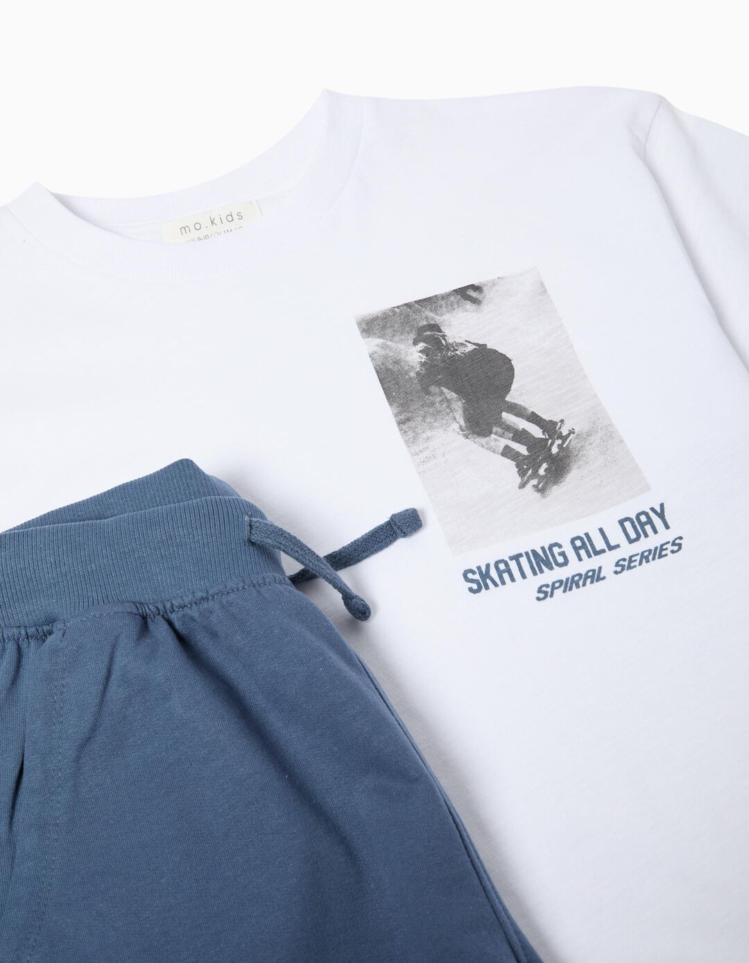 Conjunto T-Shirt e Calções, Menino, Azul