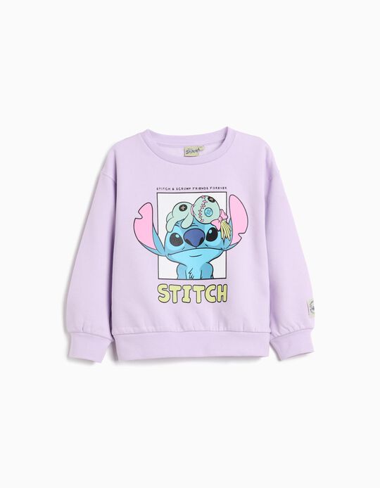 Comprar Online Sweatshirt de Felpa 'Stitch', Menina, Roxo Claro