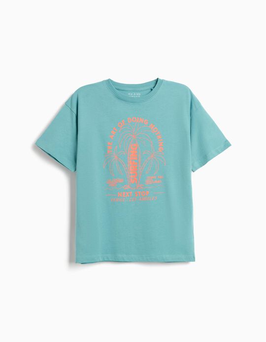 Comprar Online T-shirt Print, Menino, Azul Claro