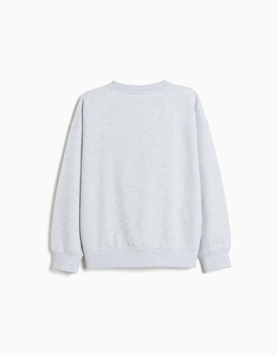 Sweatshirt, Menina, Cinzento Claro