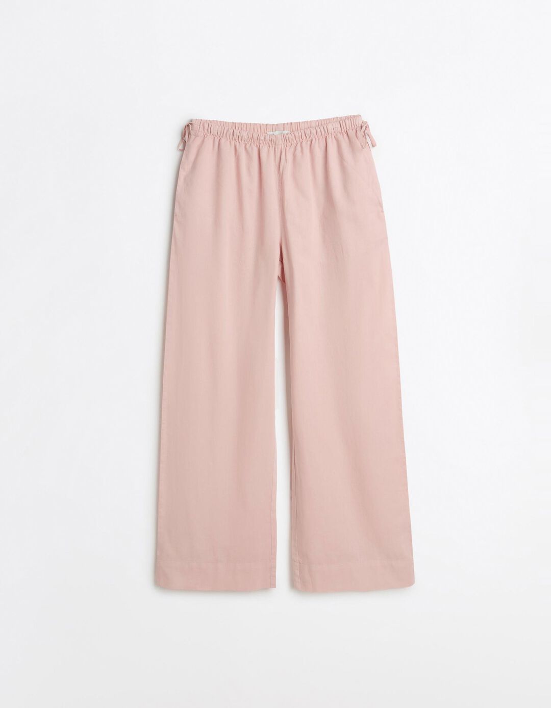 Cal&ccedil;as com Linho, Mulher, Rosa