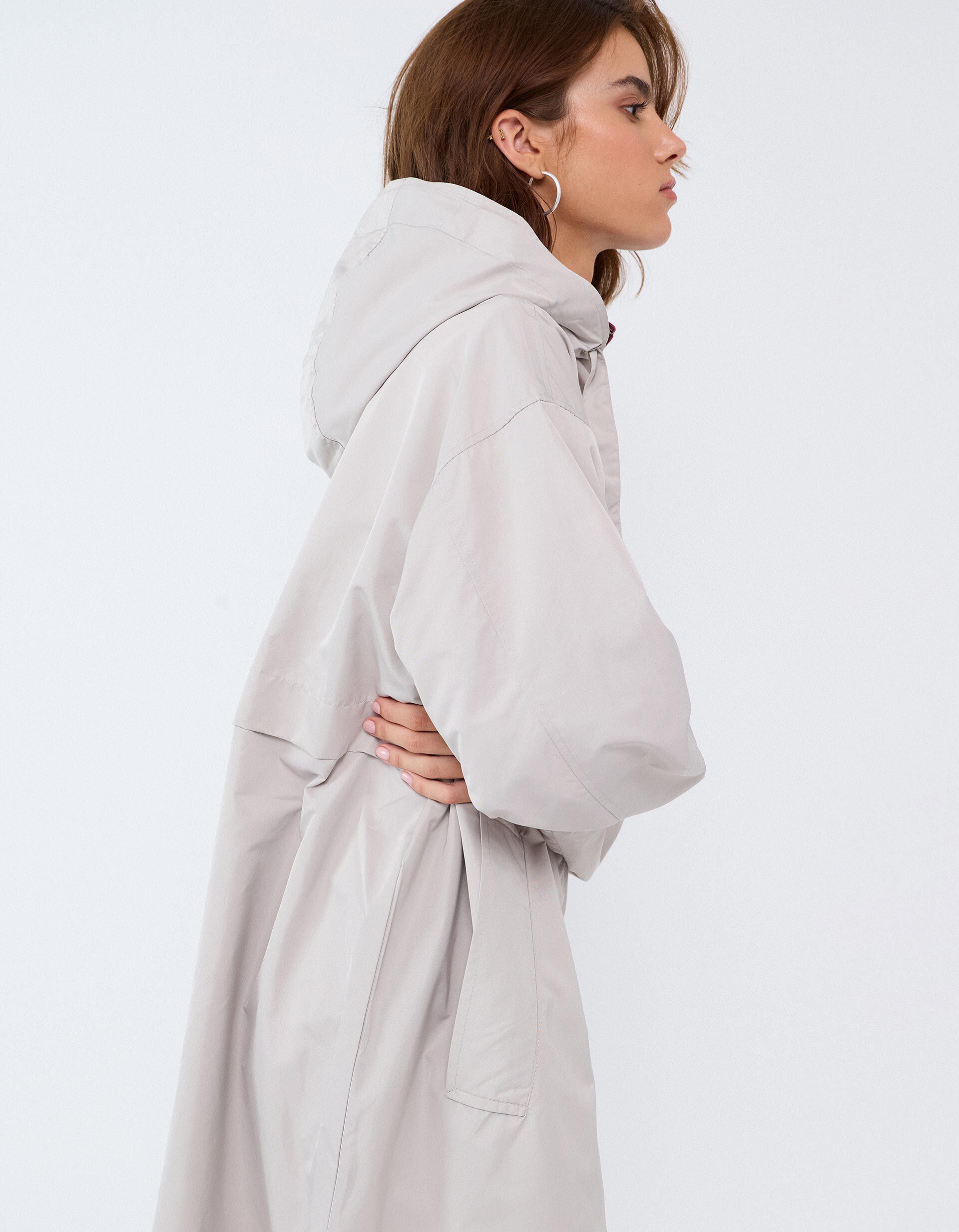 Comprar Online Parka Comprida, Mulher, Bege Claro