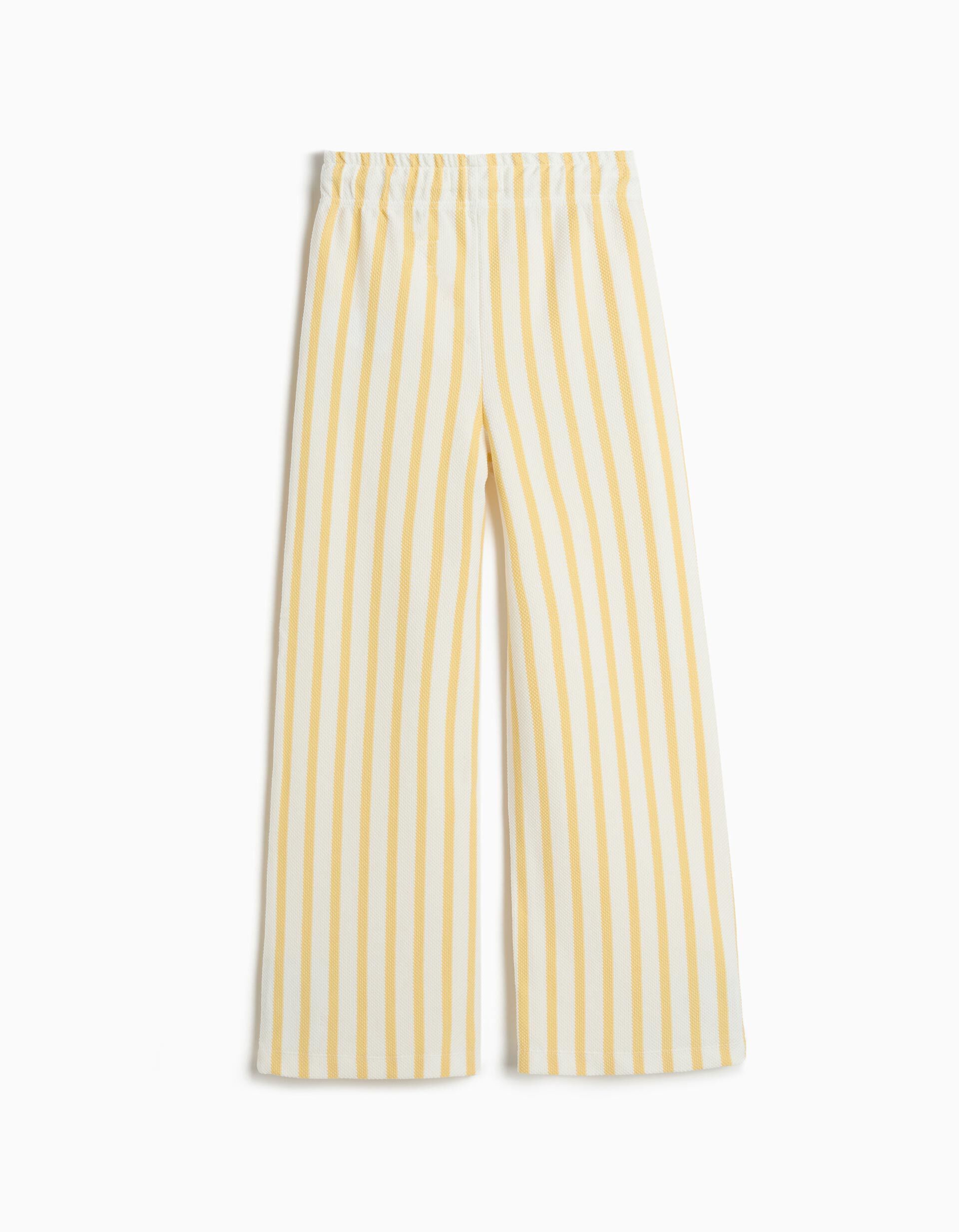 Comprar Online Cal&ccedil;as Riscas, Menina, Amarelo Claro