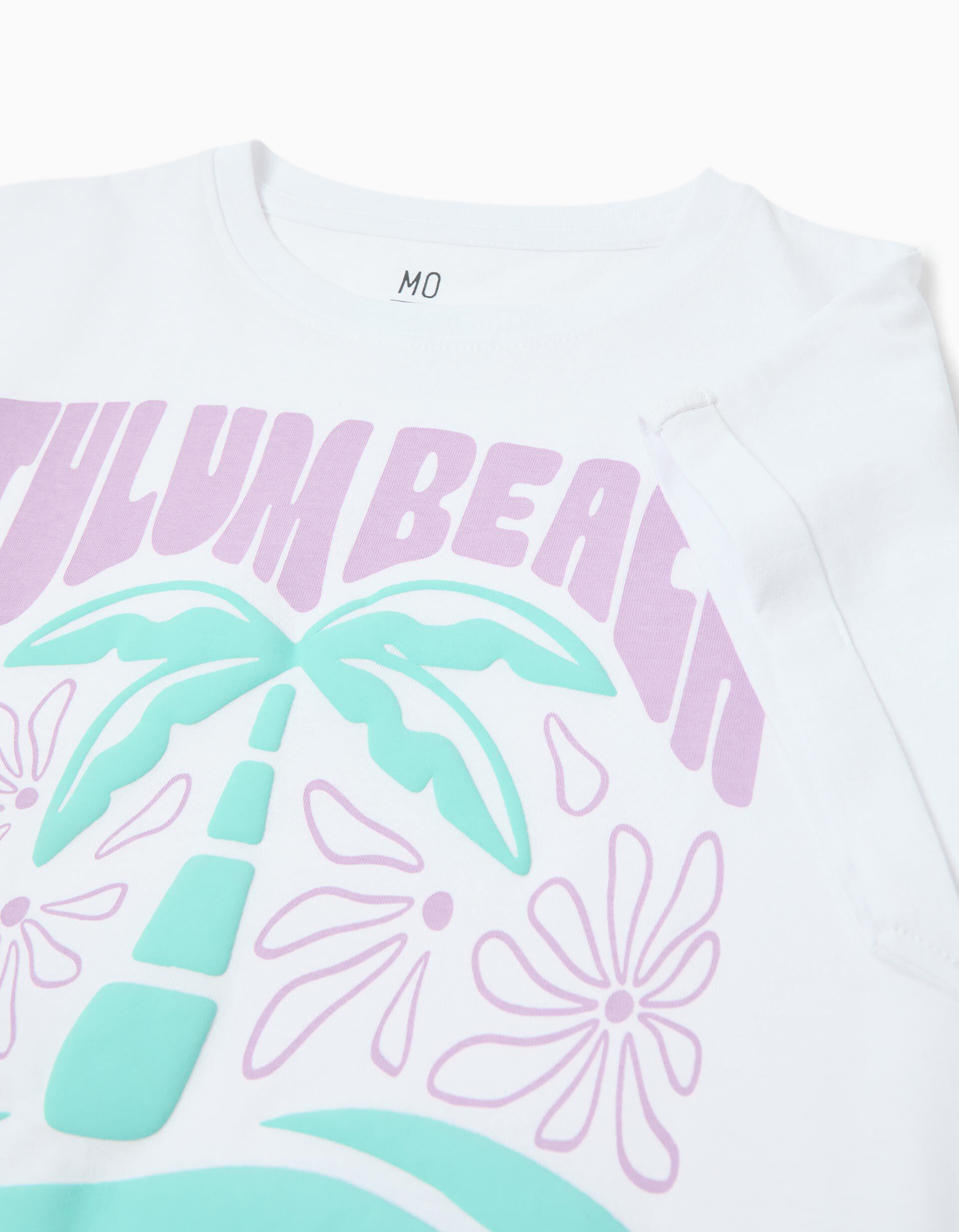 Comprar Online T-shirt Estampado, Menina, Branco