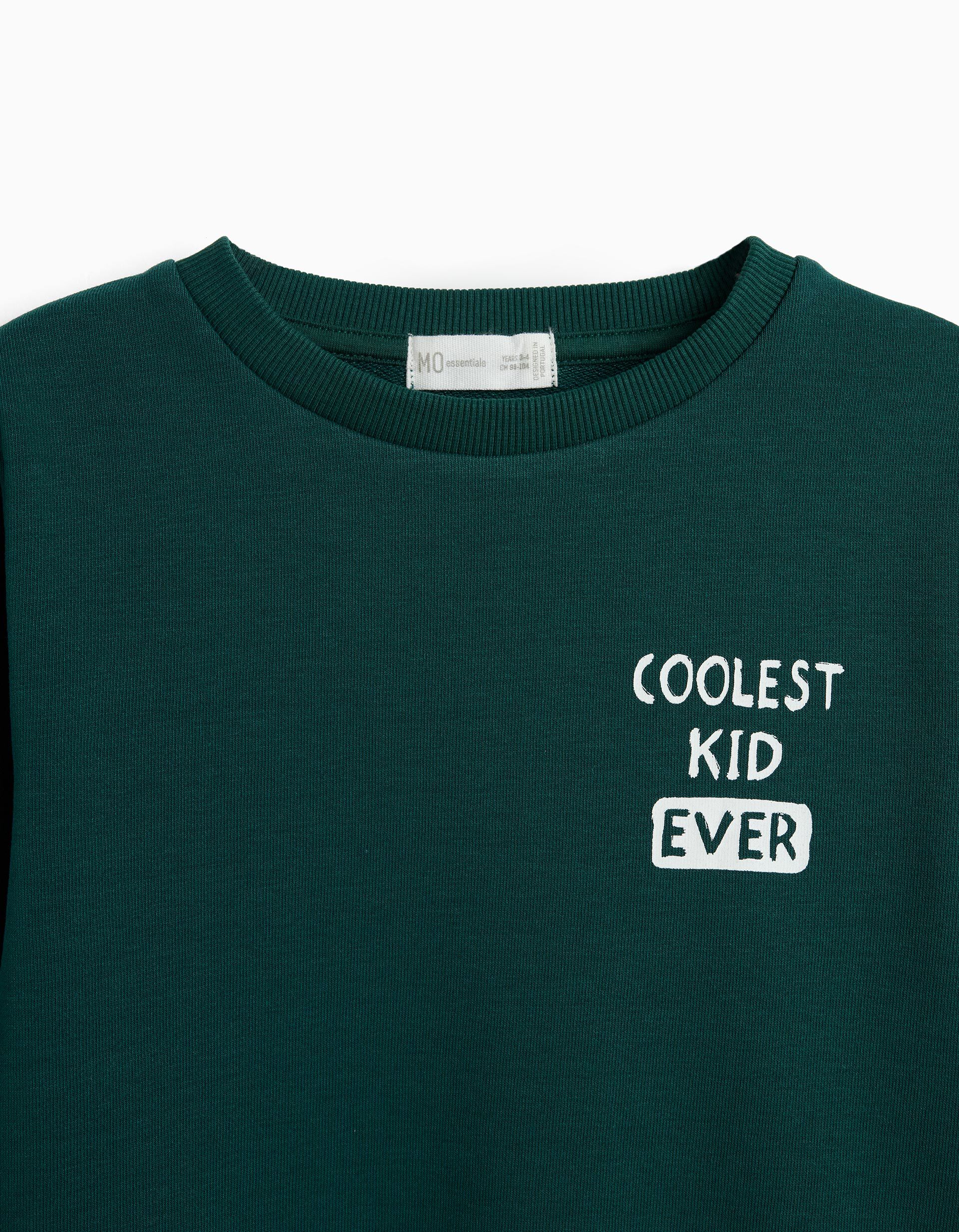 Comprar Online Pack 2 Sweatshirts De Felpa, Menino, Verde Escuro
