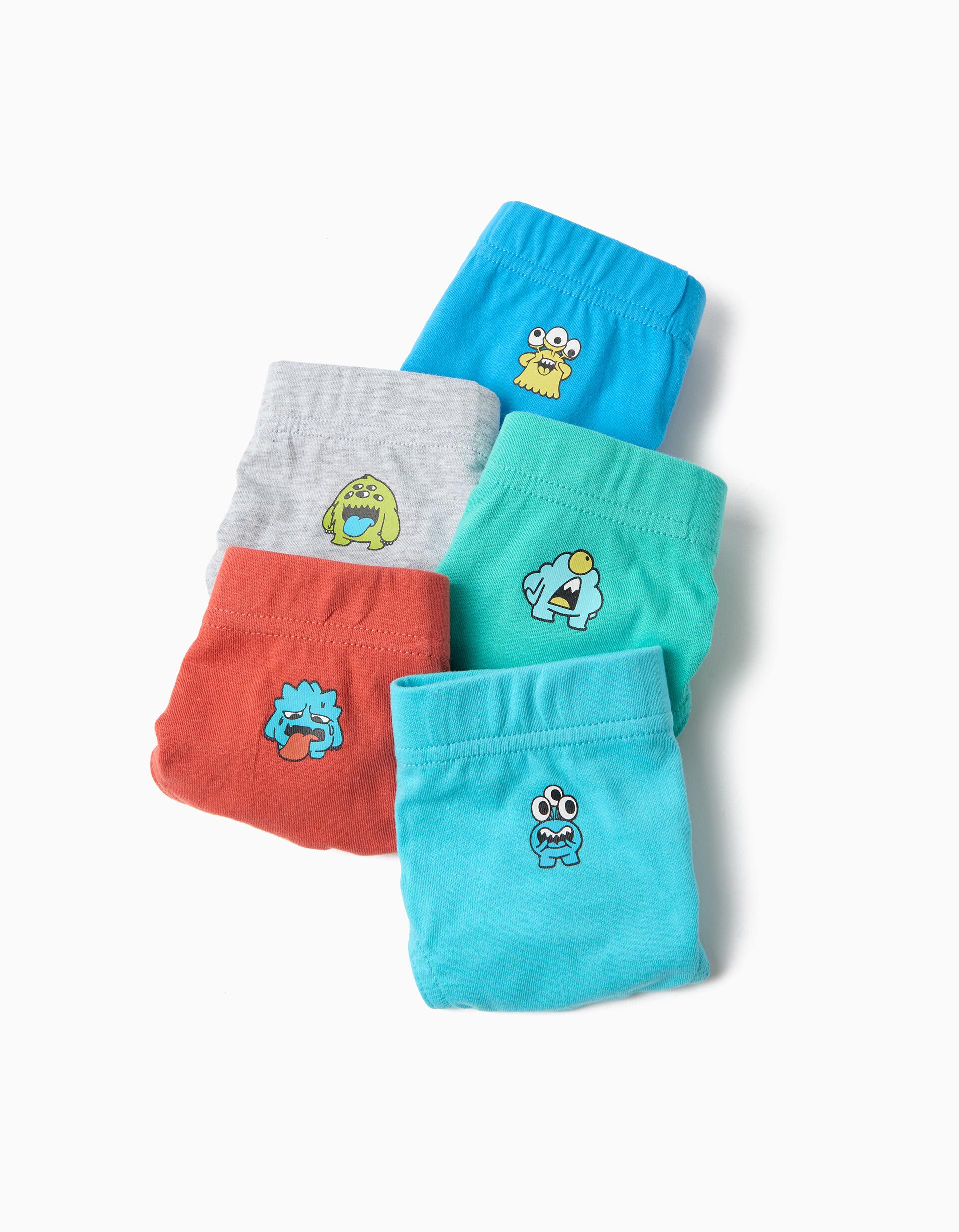 Comprar Online Pack 5 Cuecas, Menino, Multicolor