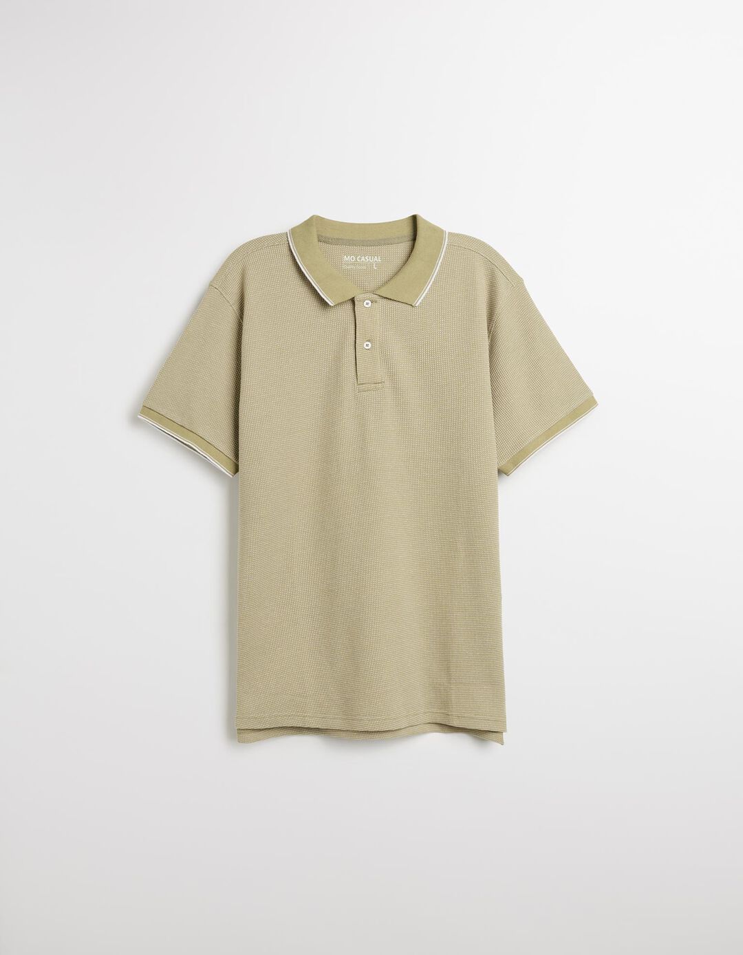 Polo, Homem, Verde Claro 