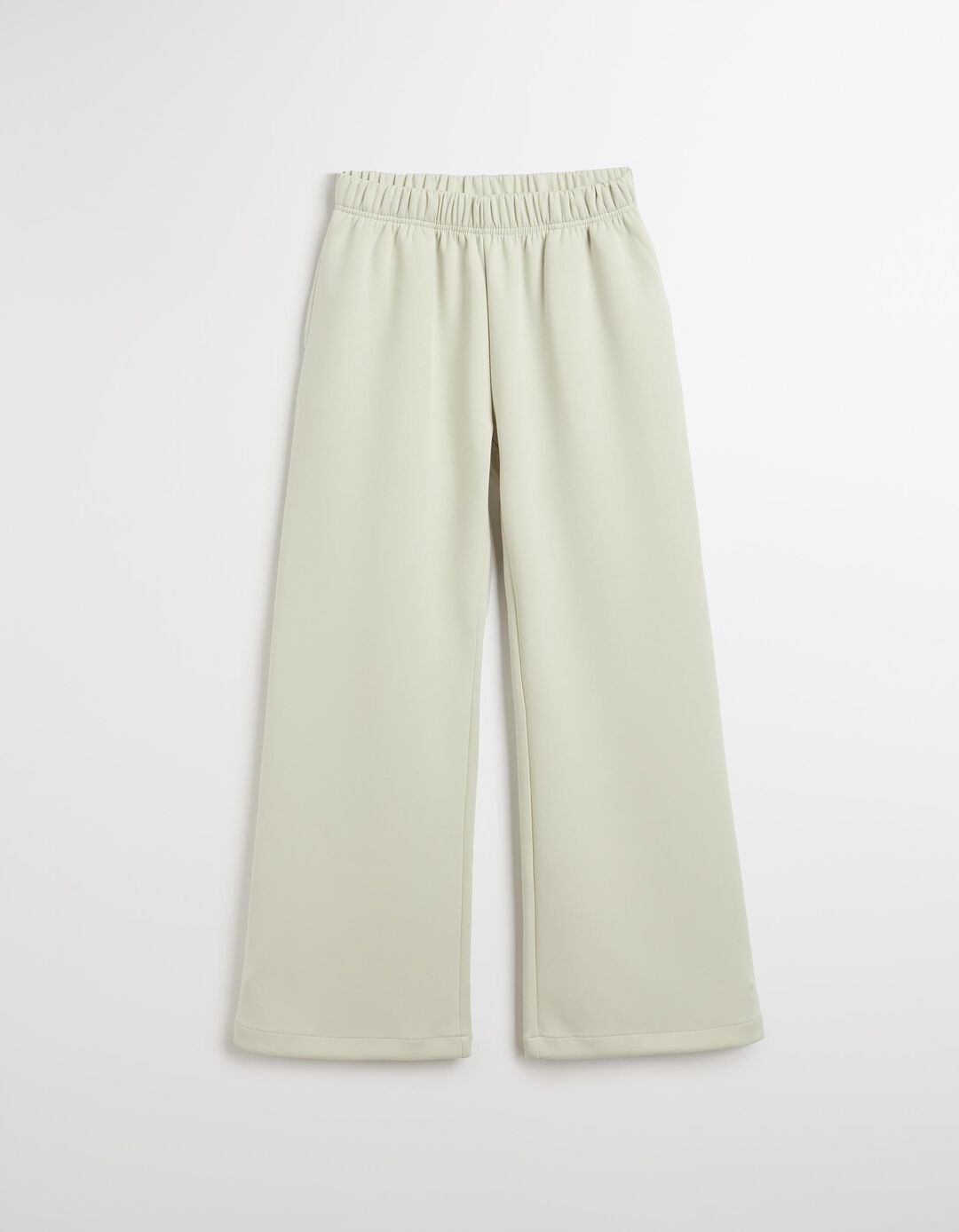Calças 'Loose Fit', Mulher, Azul Claro