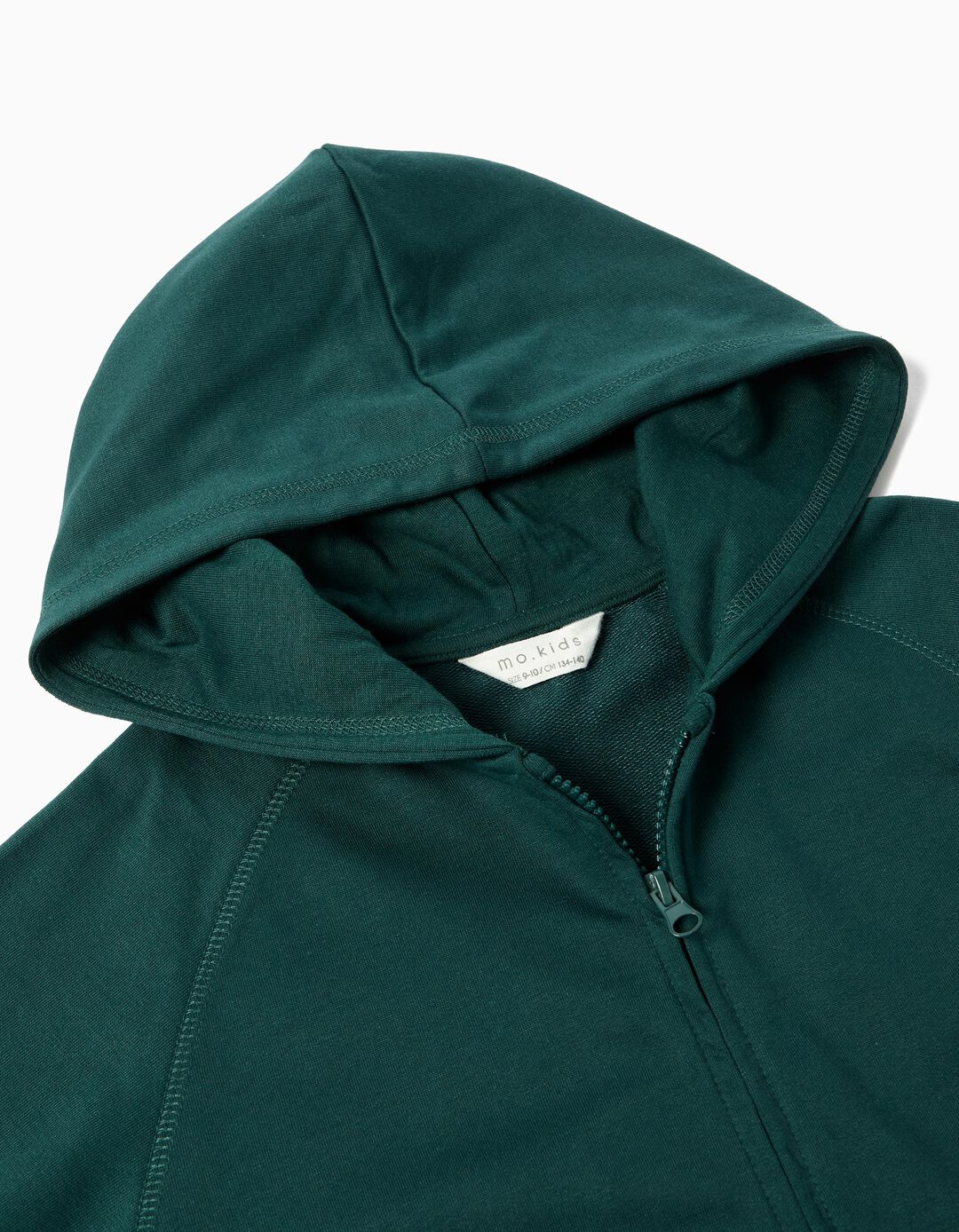 Casaco com Capuz, Menino, Verde Escuro