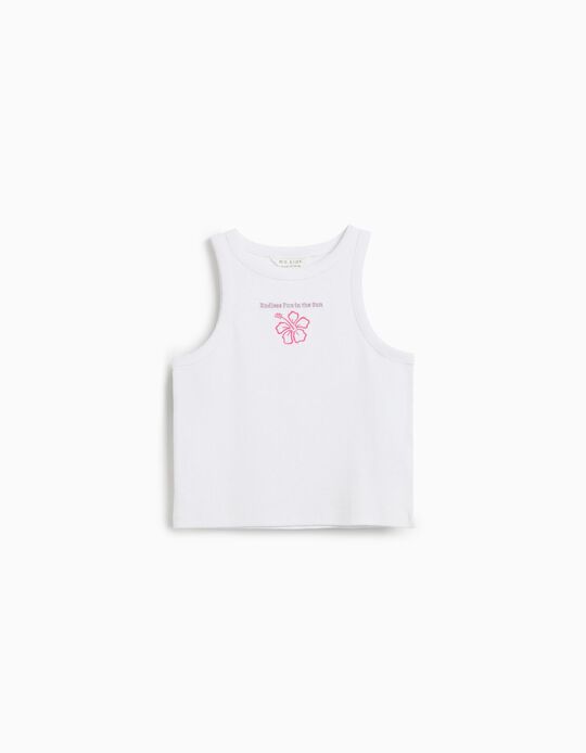Comprar Online Tank Top, Menina, Branco 
