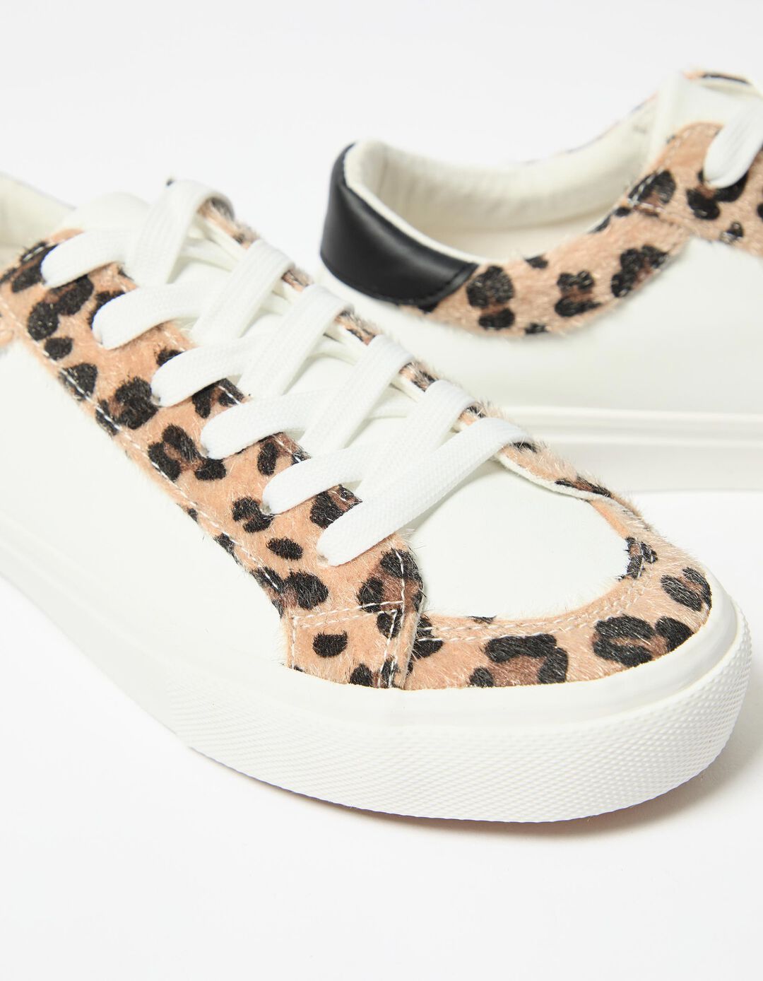 Sapatilhas Animal Print, Mulher, Branco