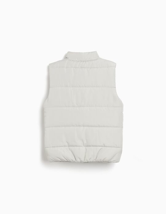 Comprar Online Colete, Menino, Cinzento Claro
