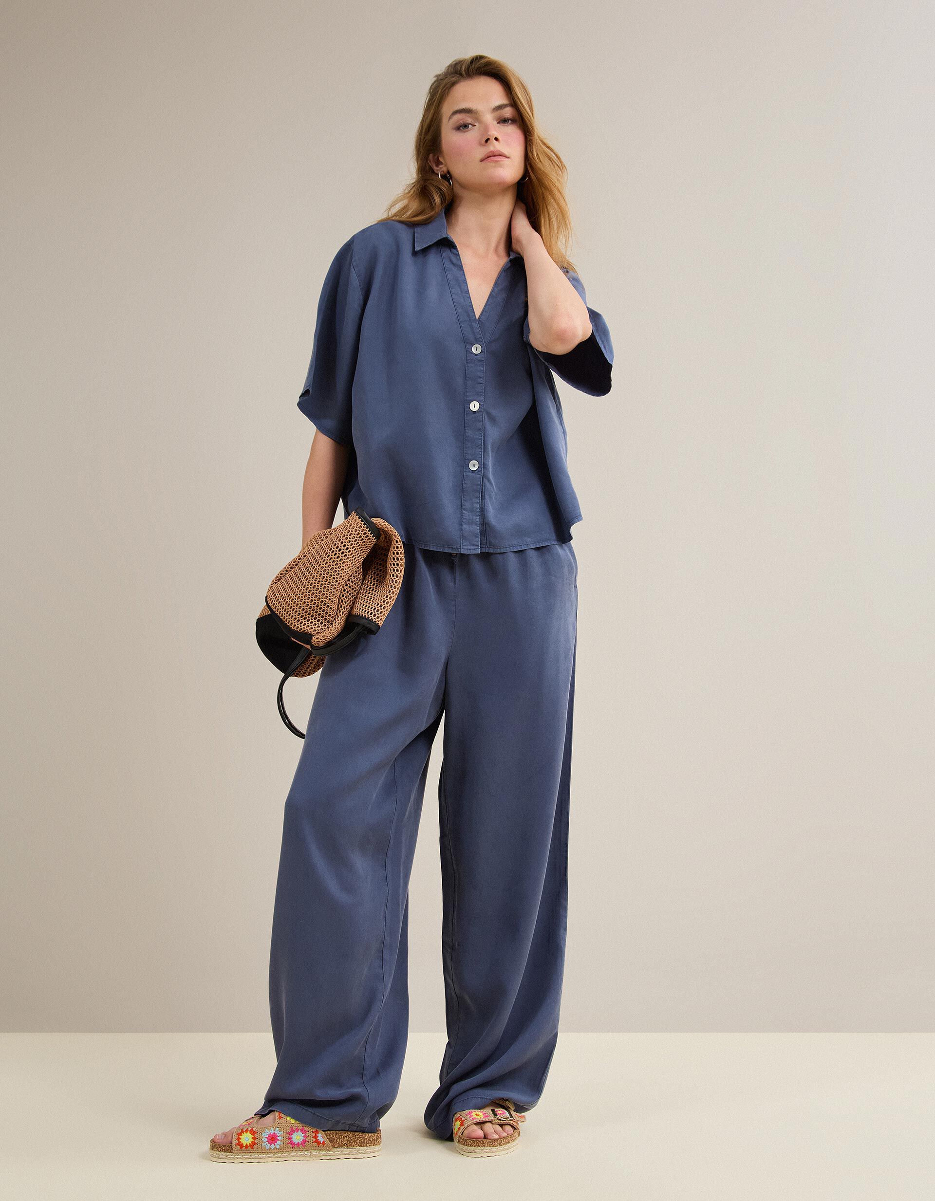 Comprar Online Cal&ccedil;as Liocel, Mulher, Azul