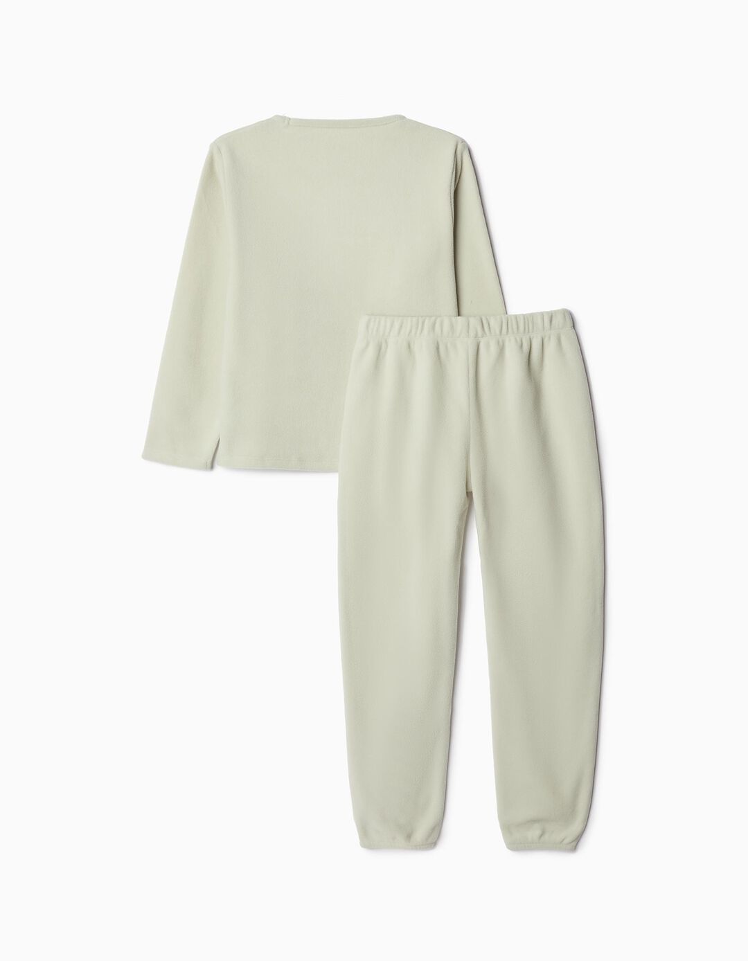 Pijama Polar, Menina, Verde Claro