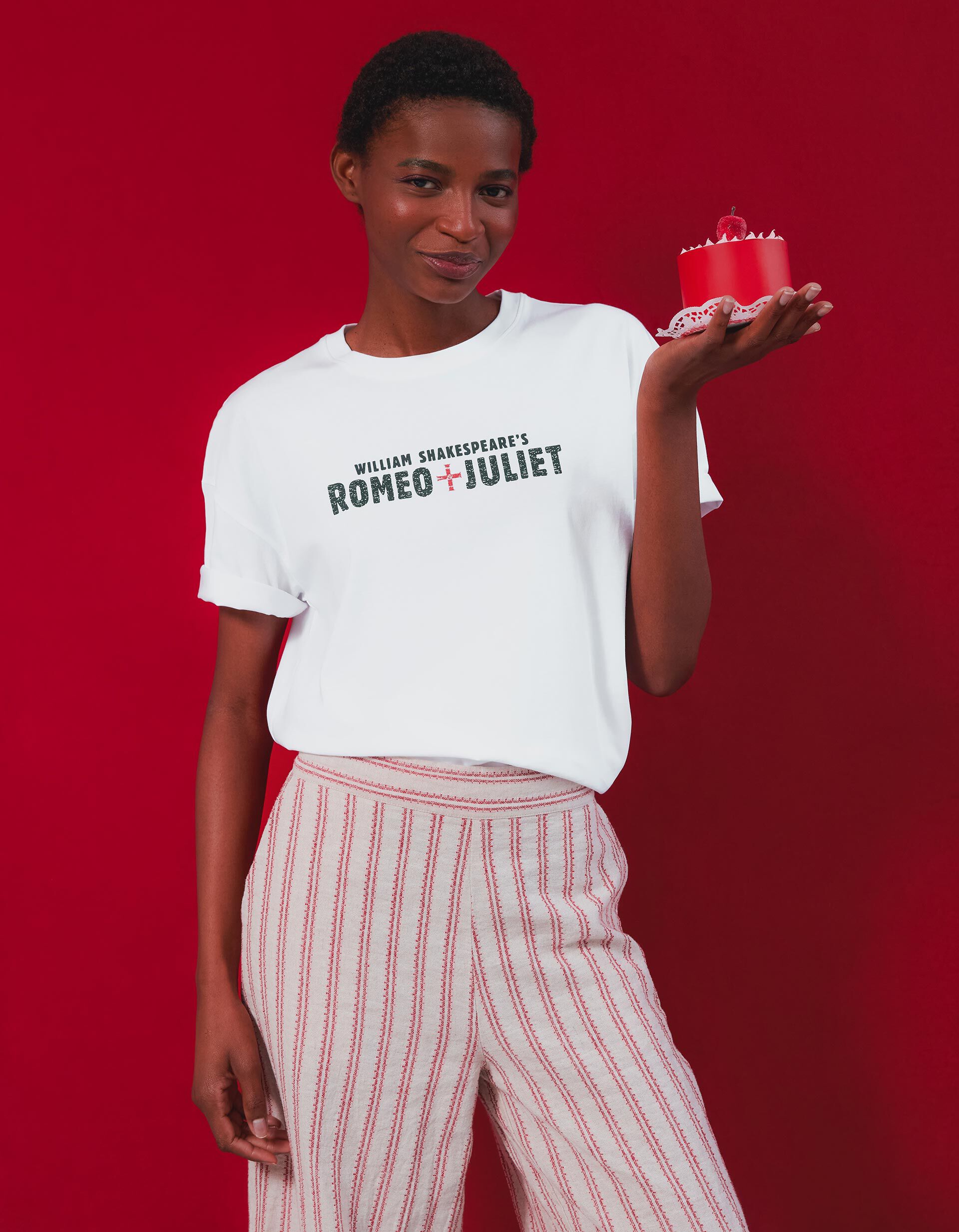 Comprar Online T-shirt Print, Mulher, Branco