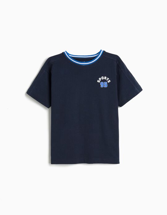 Comprar Online T-shirt Estampado, Menino, Azul