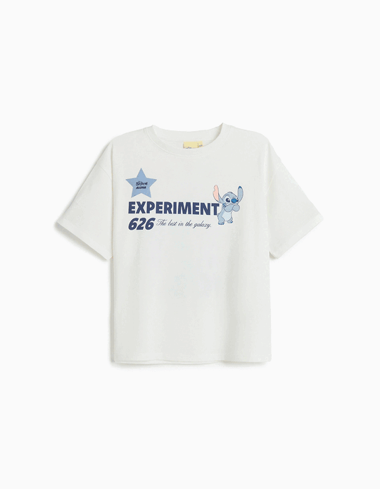 Comprar Online T-shirt 'Stitch' &copy;Disney, Menina, Branco