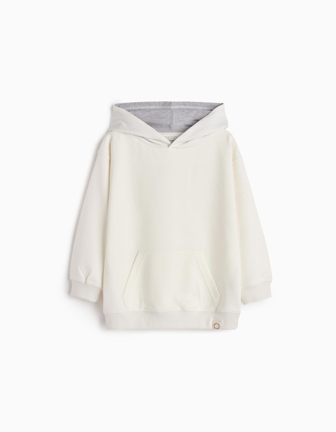 Sweatshirt com Capuz, Menino, Branco