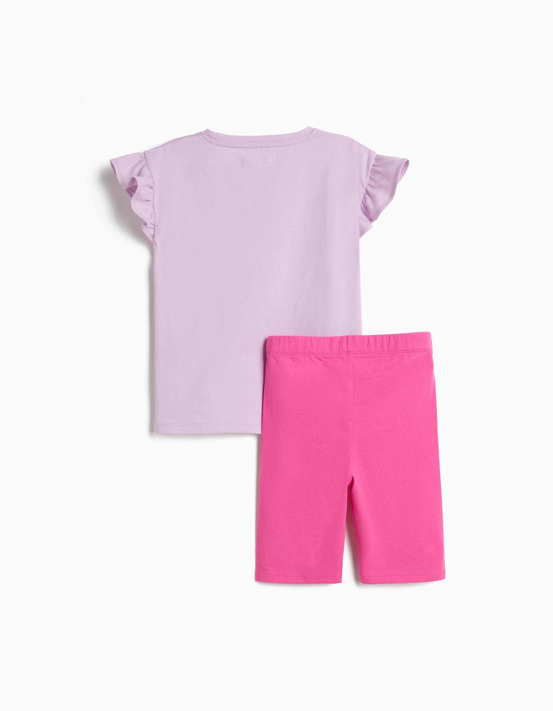 Comprar Online Conjunto T-shirt e Leggings, Menina, Roxo Claro