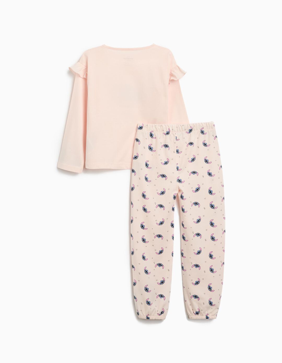 Pijama 'Stitch', Menina, Rosa Claro