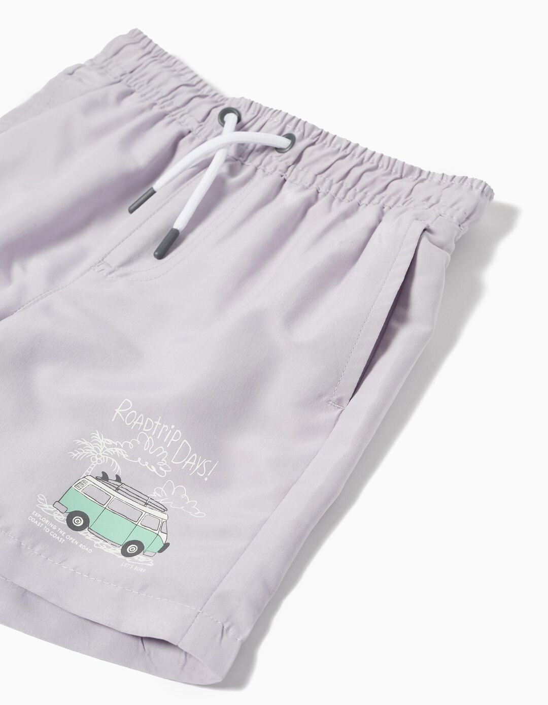 Calções de Banho, Menino, Roxo 