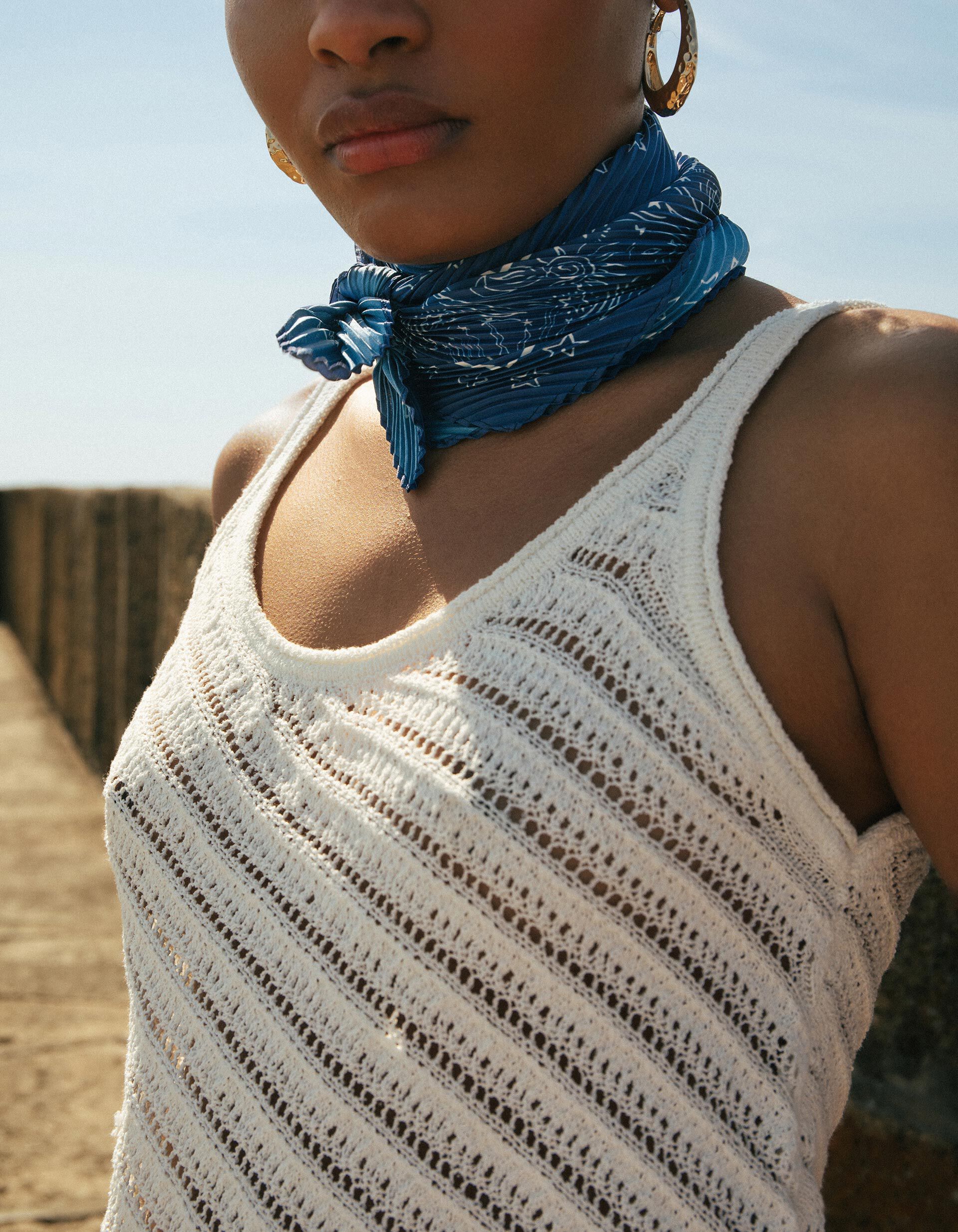 Comprar Online Top Tricotado, Mulher, Branco