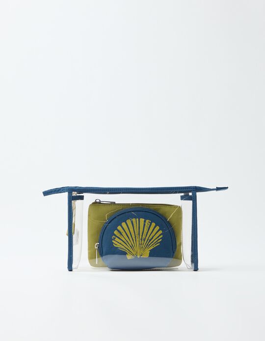 Comprar Online Bolsa Cosm&eacute;ticos, Mulher, Azul