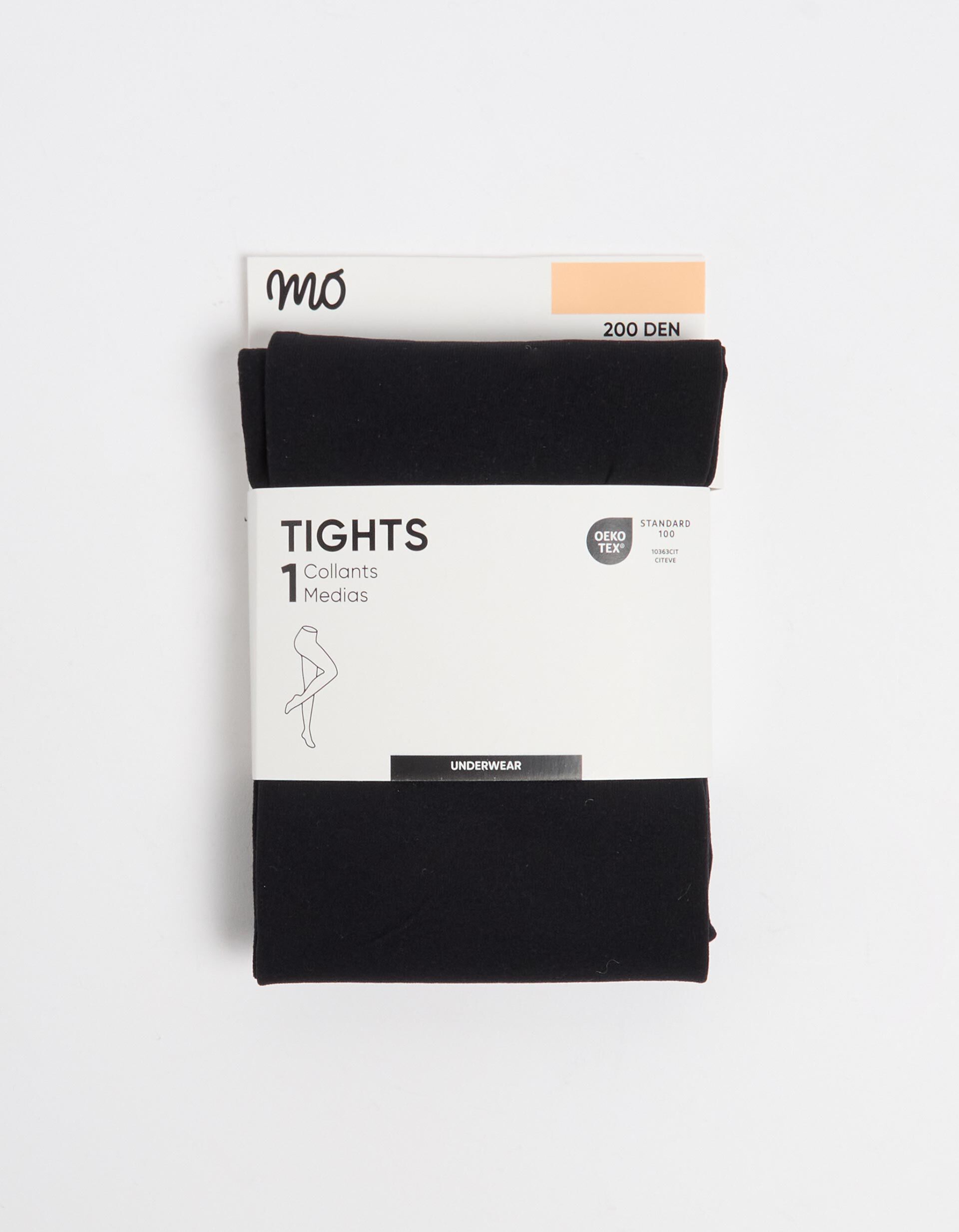 Comprar Online Collants Opacos 200 DEN, Mulher, Preto