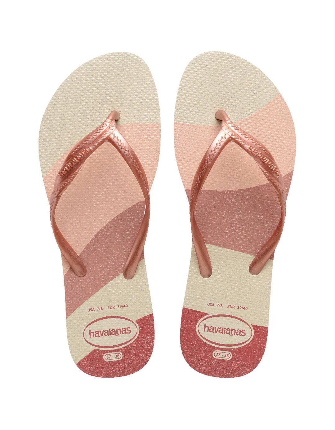 Chinelos Havaianas, Mulher, Rosa