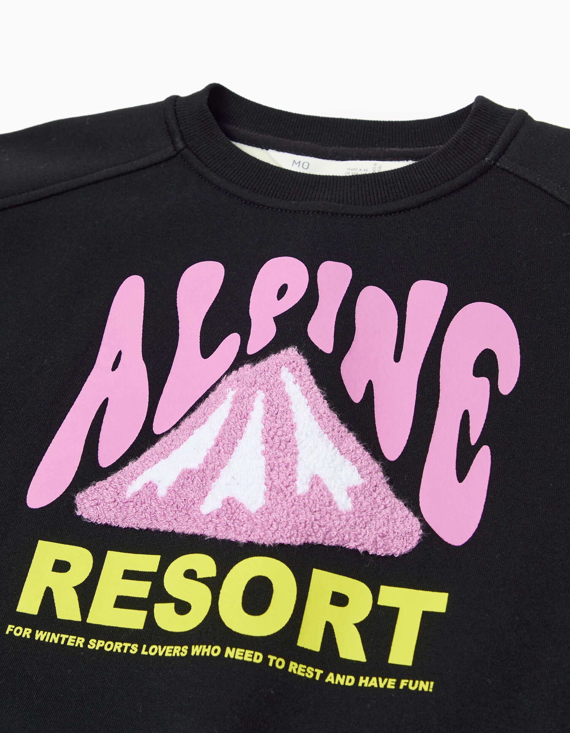 Comprar Online Sweatshirt, Menina, Preto