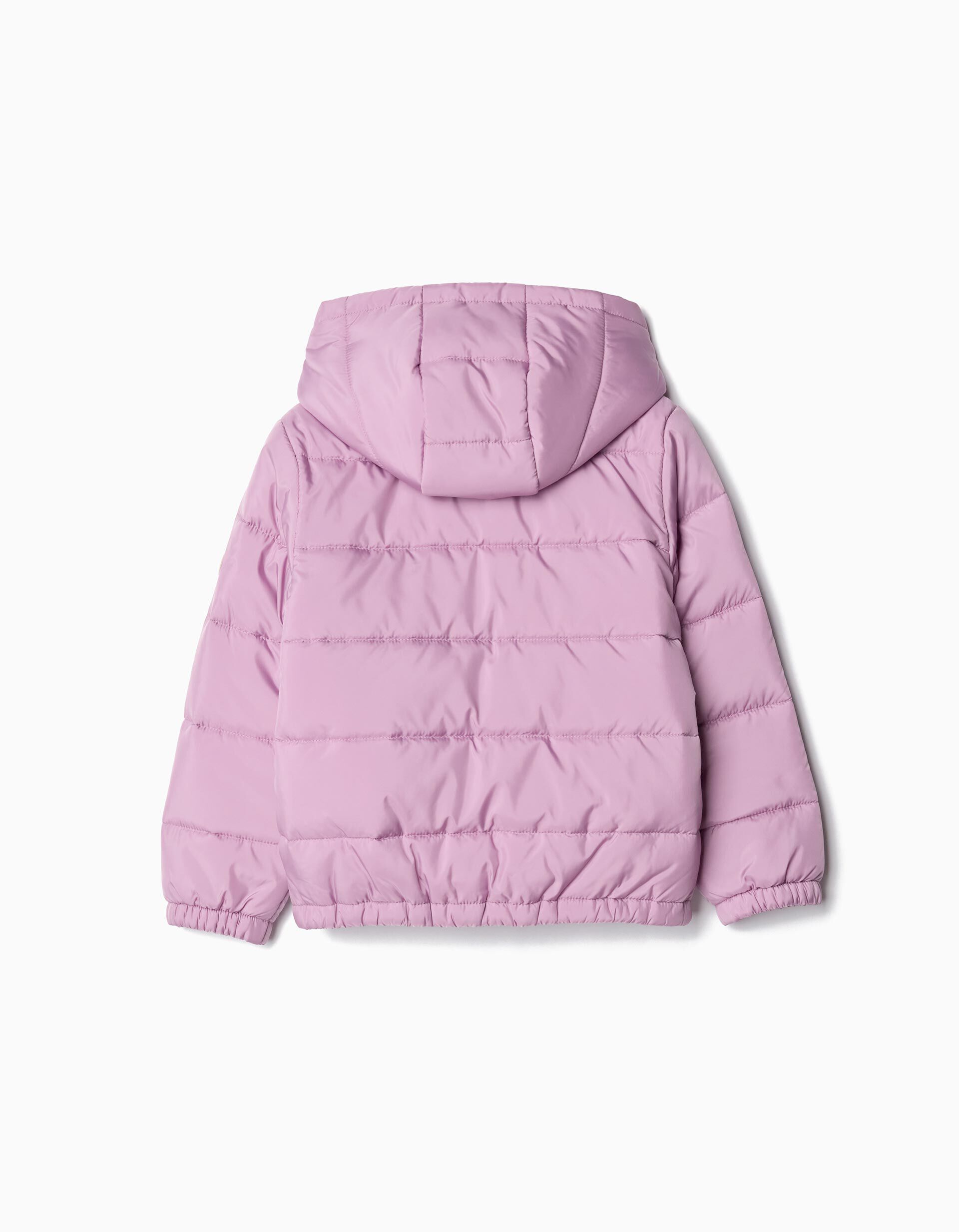 Comprar Online Casaco Acolchoado com Capuz, Menina, Lil&aacute;s Claro