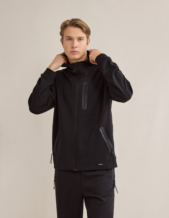 Comprar Online Casaco com Capuz, Homem, Preto