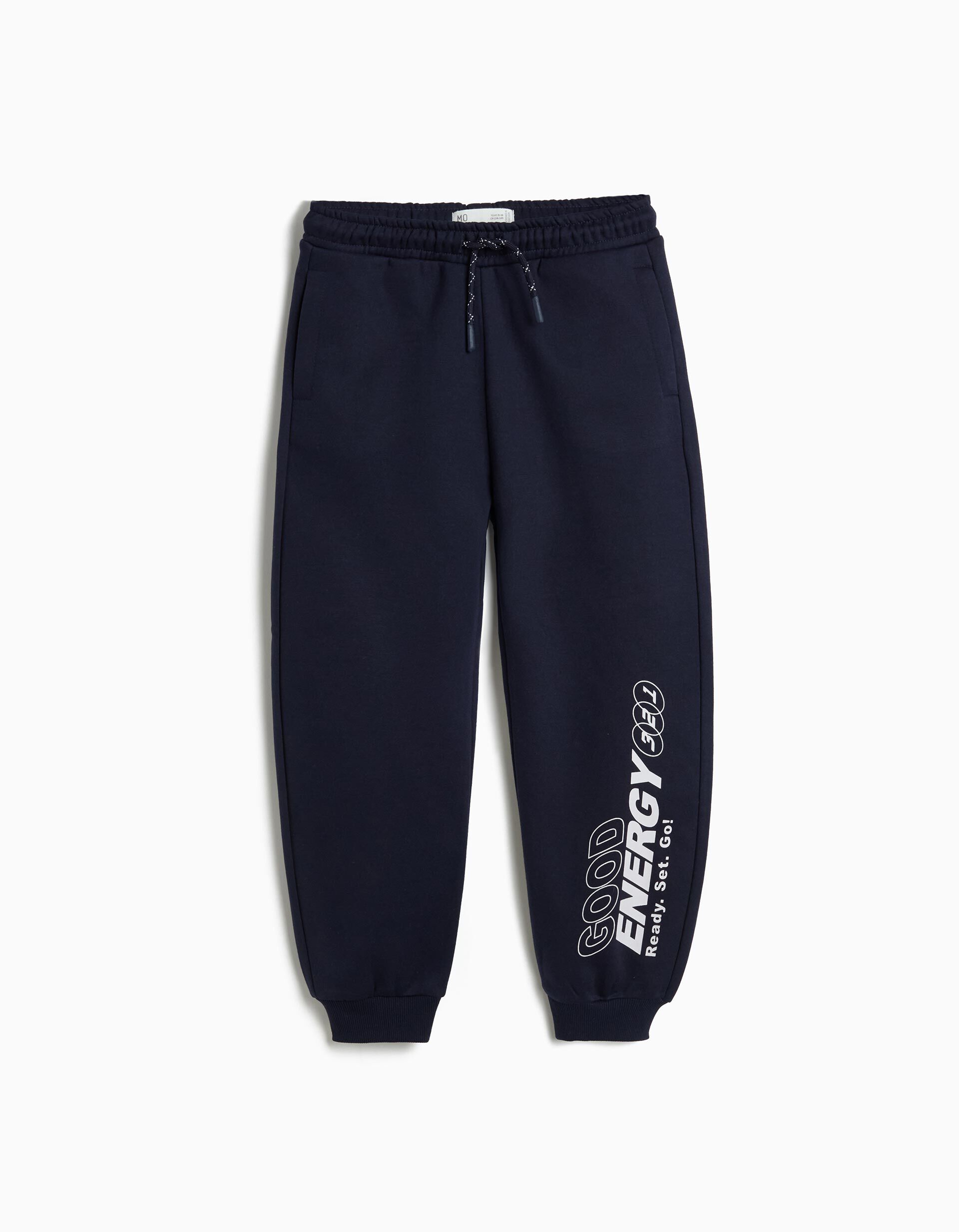 Comprar Online Cal&ccedil;as Jogging de Felpa, Menino, Azul Escuro