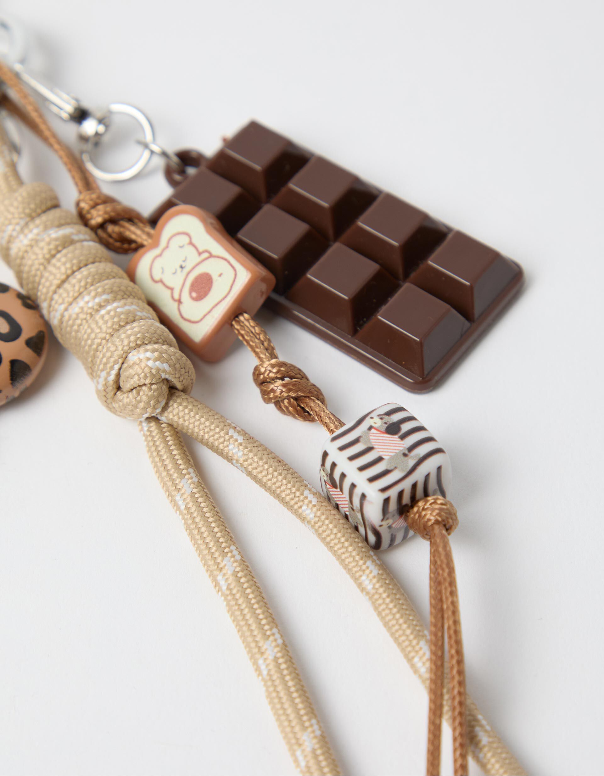Comprar Online Porta-Chaves Charm Chocolate, Castanho