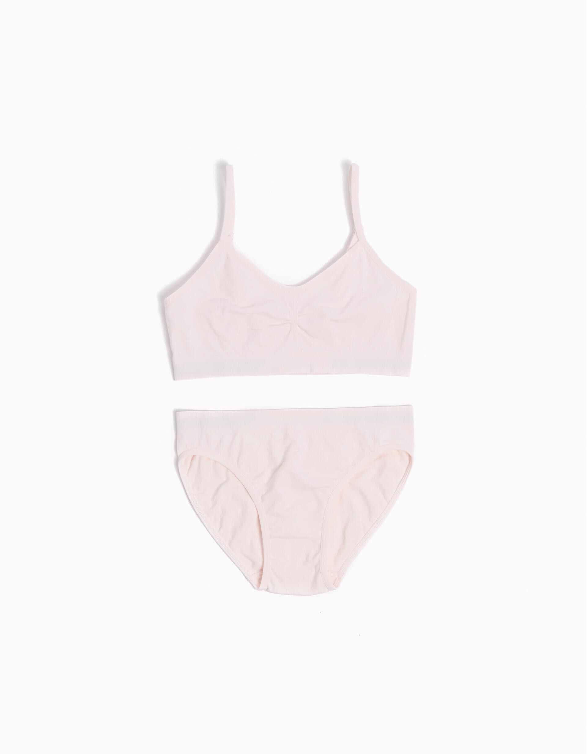 Comprar Online Conjunto Top + Cuecas sem Costuras, Menina, Rosa