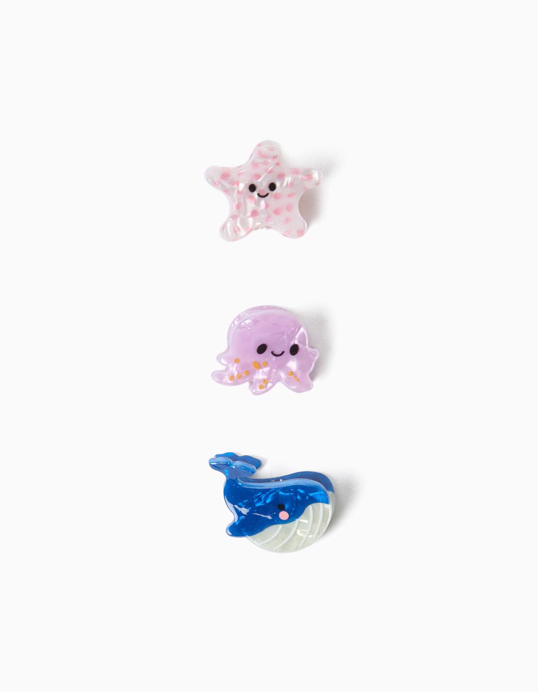 Pack 3 Molas de Cabelo, Menina, Multicor