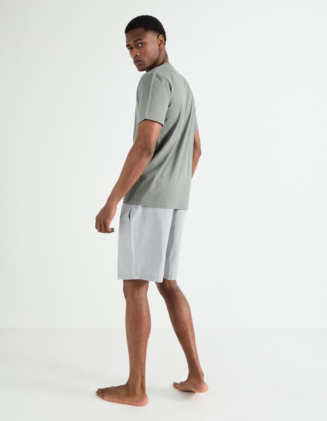 Pijama Jersey, Homem, Cinzento Escuro