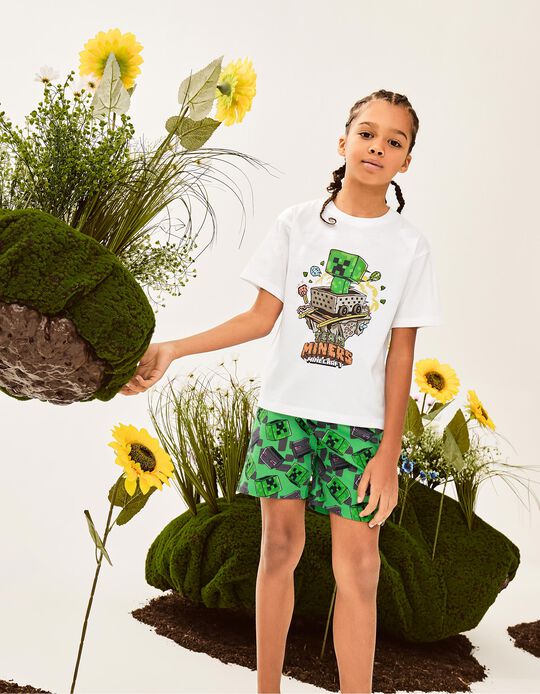 Comprar Online Pijama 'Minecraft', Menino, Branco