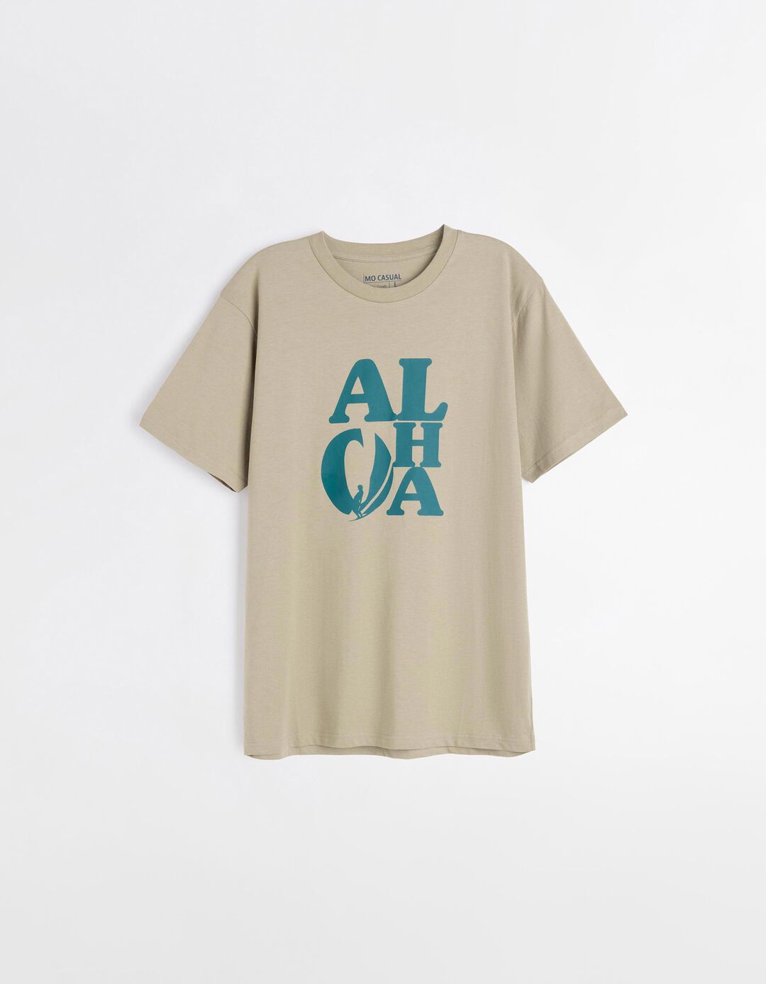 T-shirt Jersey, Homem, Bege Escuro