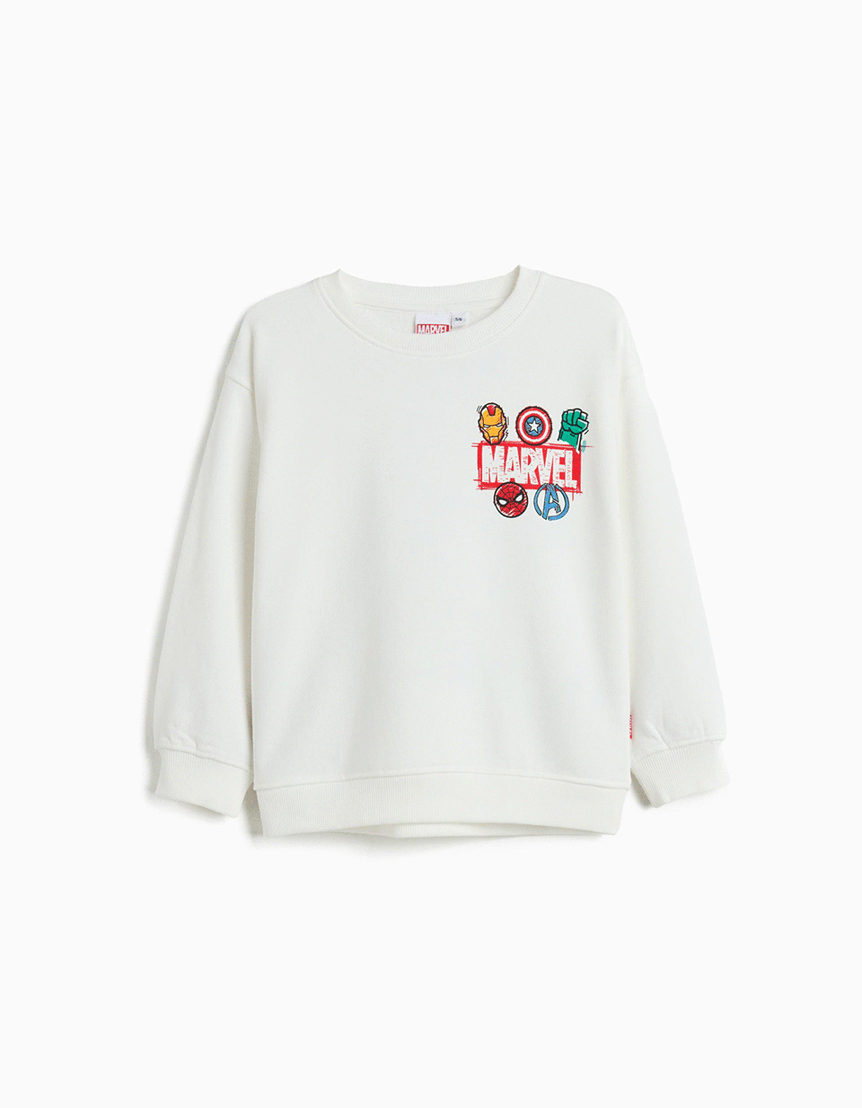 Comprar Online Sweatshirt de Felpa 'Marvel', Menino, Branco