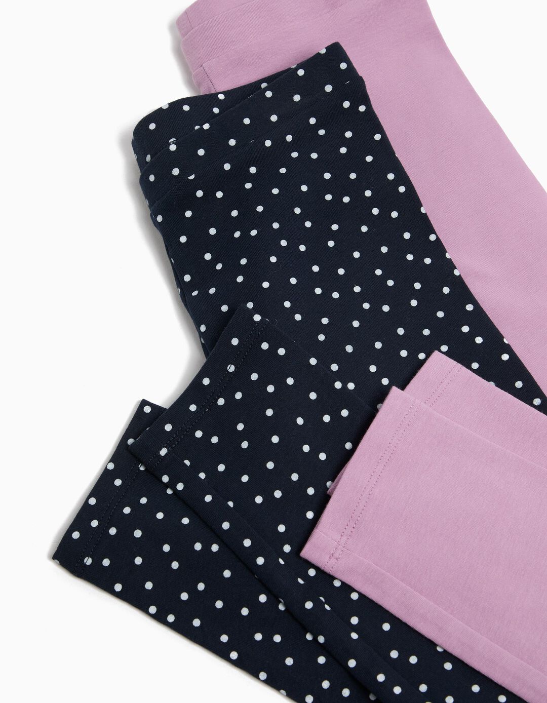 Pack 2 Leggings, Menina, Multicor