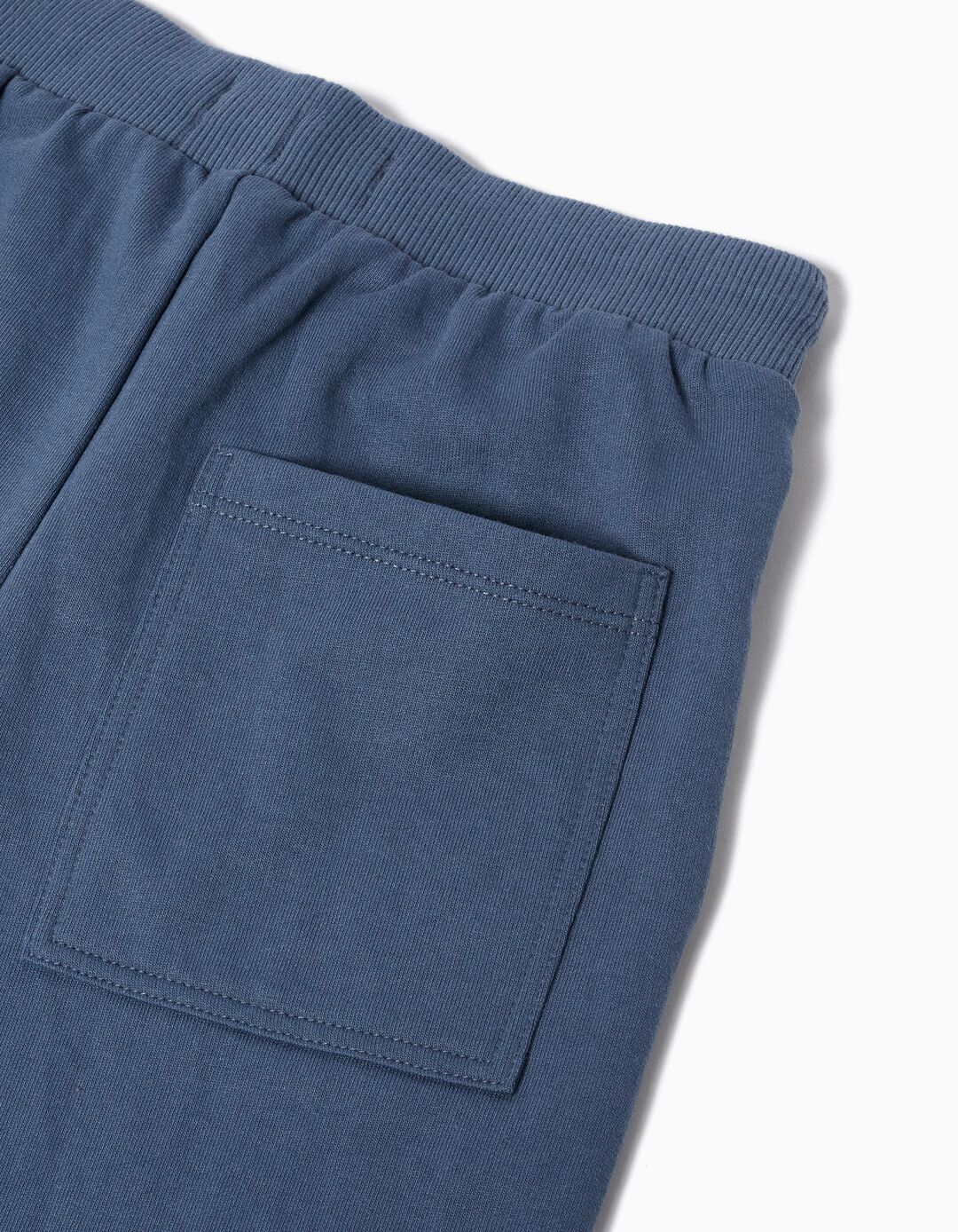 Calções Fleece, Menino, Azul