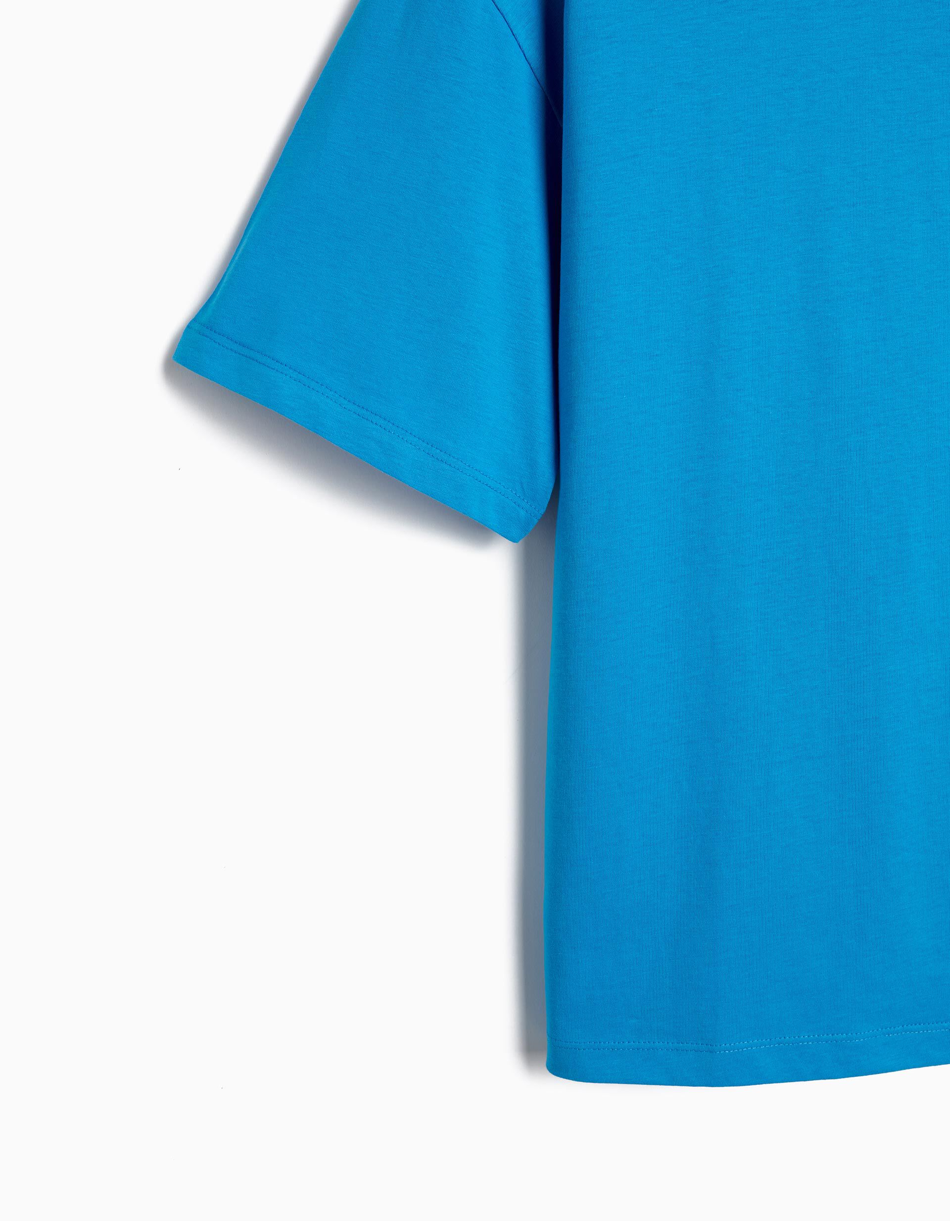 Comprar Online T-shirt Estampada 'Loose Fit', Menino, Azul