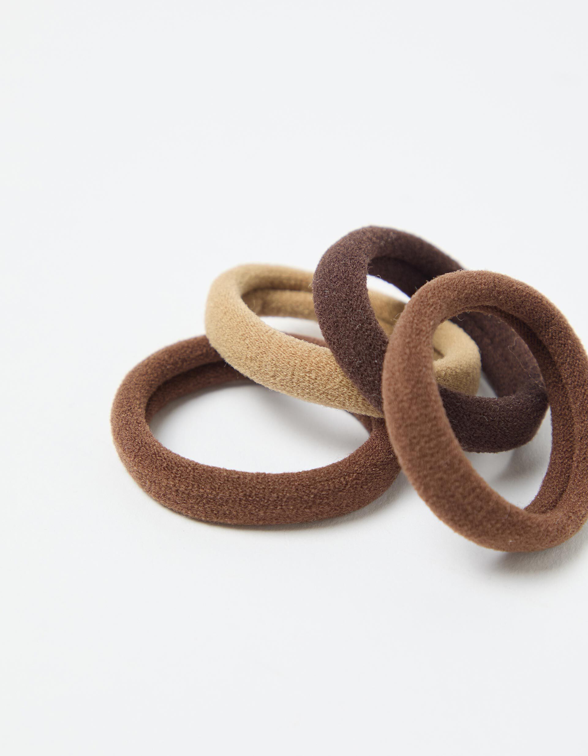 Comprar Online Pack El&aacute;sticos B&aacute;sicos, Mulher, Castanho