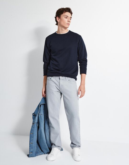 Comprar Online Sweatshirt de Felpa, Homem, Azul Escuro