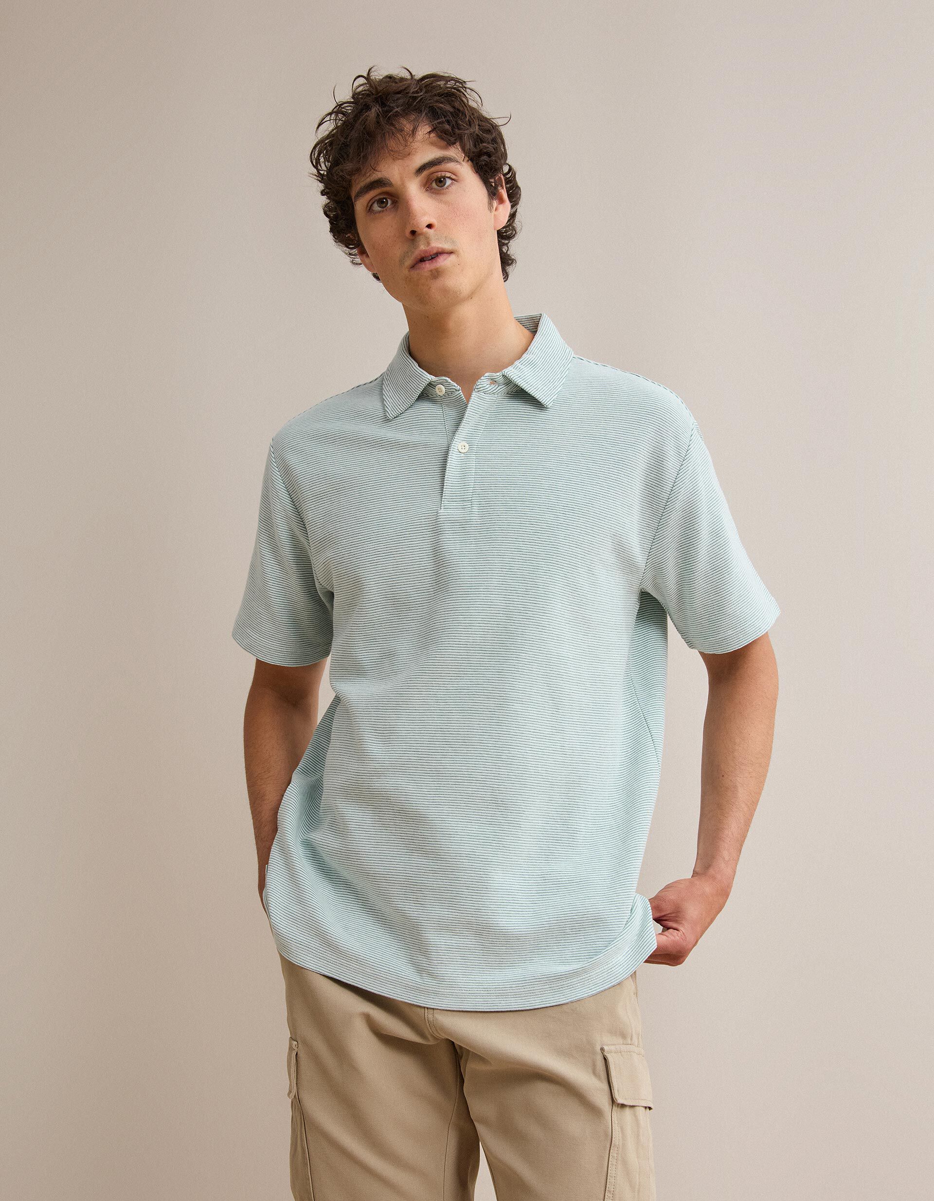 Comprar Online Polo Piquet, Homem, Verde Claro