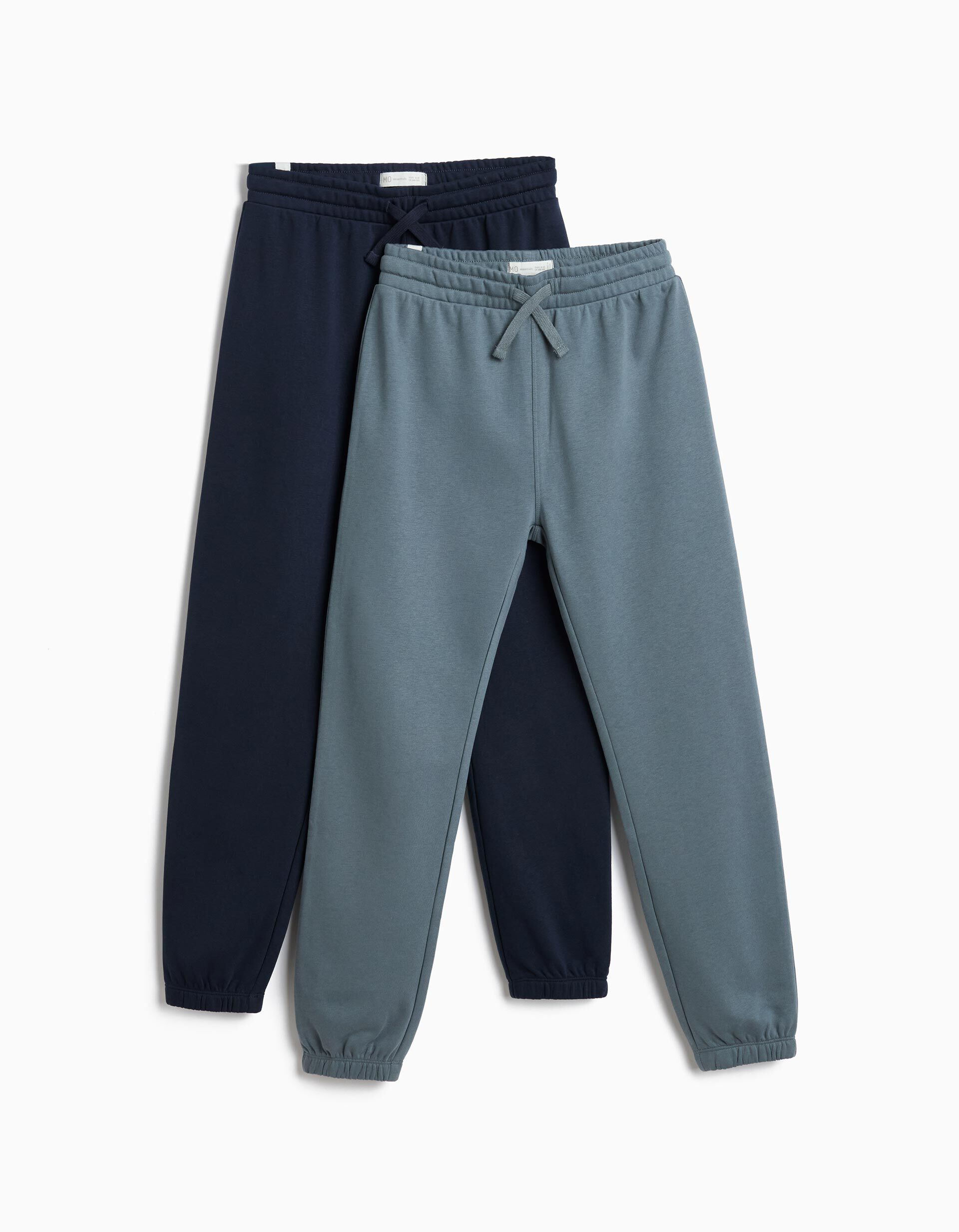 Comprar Online Pack 2 Joggings De Felpa, Menino, Azul Escuro