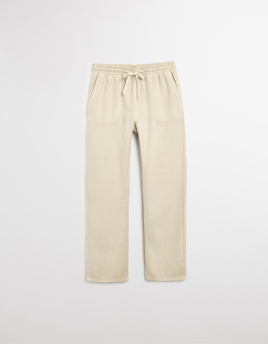 Calças Joggers, Mulher, Bege Claro