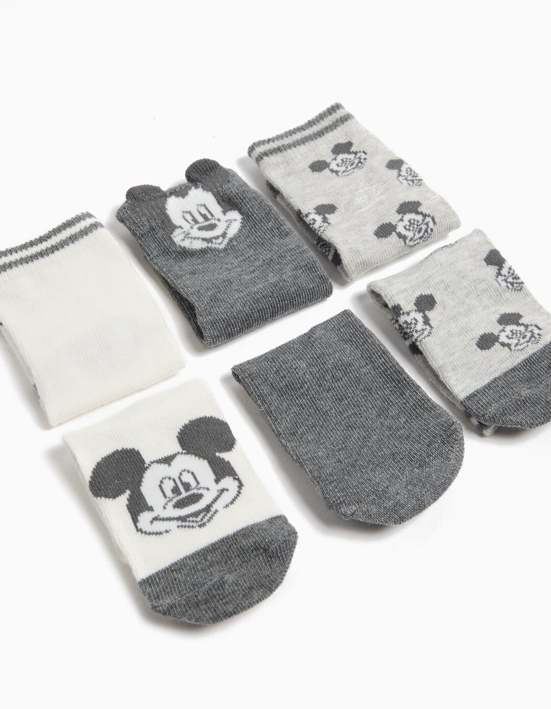 Pack 3 Pares de Meias 'Disney', Bebé, Multicor